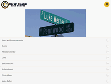 Tablet Screenshot of clarkchargers.org